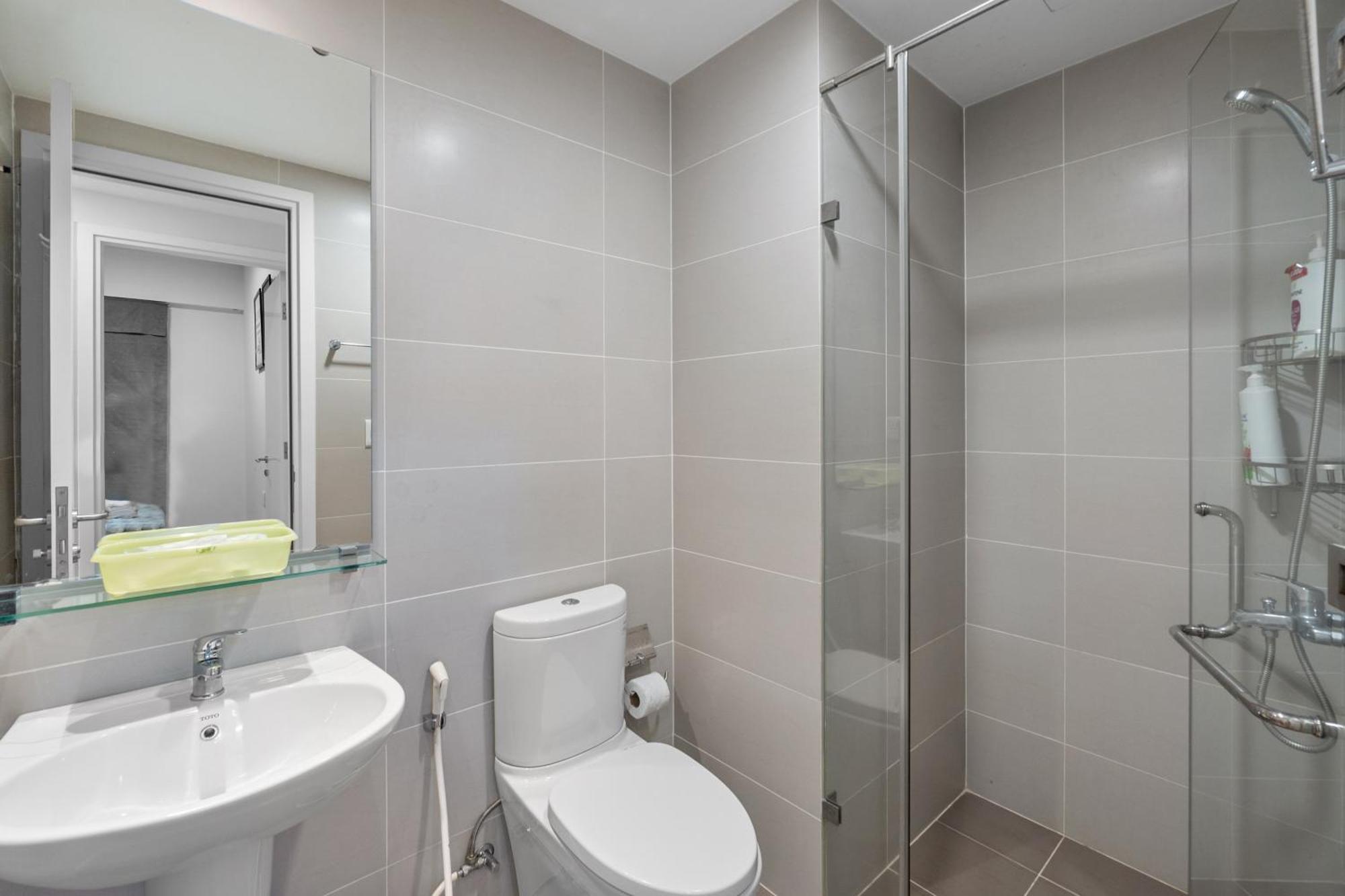Cozy 2 Bedrooms Condo In T1 Masteri Thao Dien, Fully Furnished With Full Amenities โฮจิมินห์ซิตี้ ภายนอก รูปภาพ
