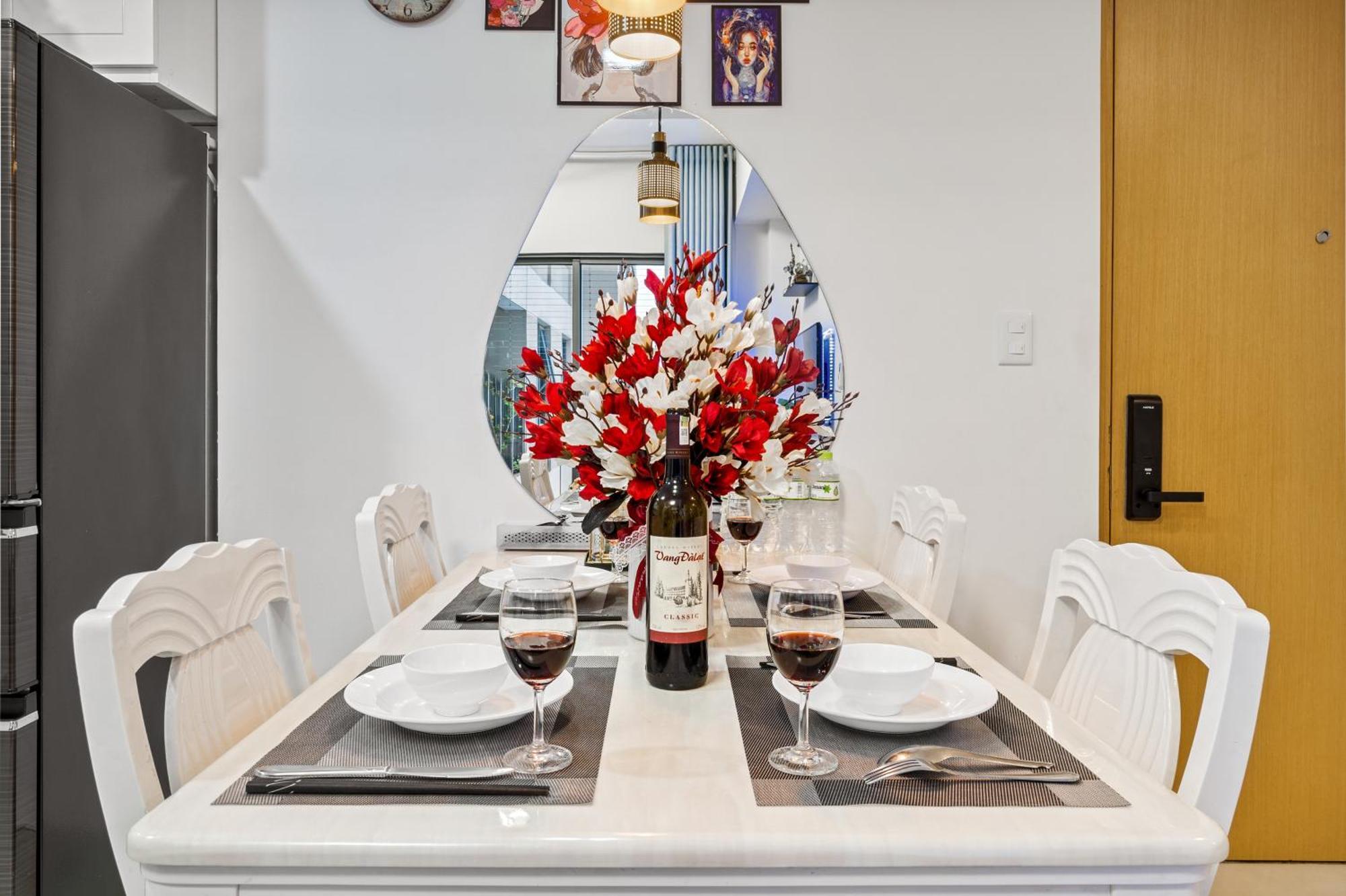 Cozy 2 Bedrooms Condo In T1 Masteri Thao Dien, Fully Furnished With Full Amenities โฮจิมินห์ซิตี้ ภายนอก รูปภาพ